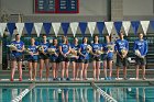 Swimming Senior Day  Wheaton College Women's Swimming & Diving seniors were honored on Senior Day prior to the team’s duel meet against Babson, January 11, 2020. - Photo By: KEITH NORDSTROM : Wheaton, Swimming, Senior Day